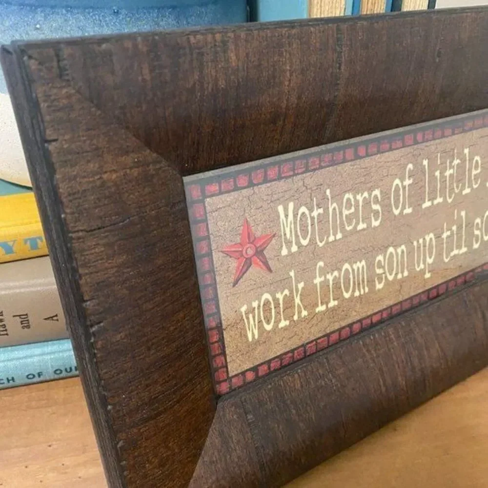 Mothers of Little Boys Framed  Wall Art